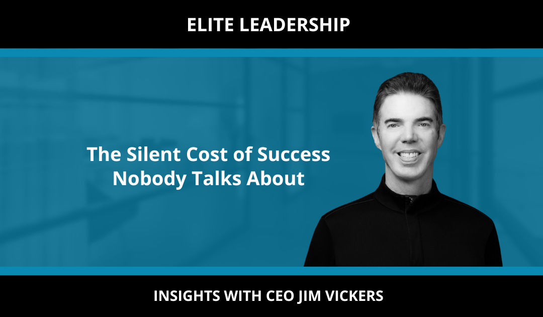 The Silent Cost of Success Nobody Talks About