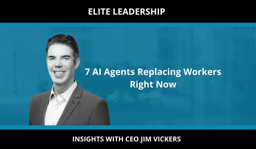 7 AI Agents Replacing Workers Right Now