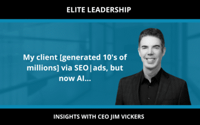 My client [generated 10’s of millions] via SEO|ads, but now AI…