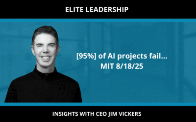 [95%] of AI projects fail… MIT 8/18/25
