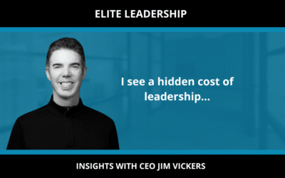I see a hidden cost of leadership…