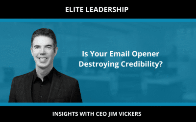 Is Your Email Opener Destroying Credibility?